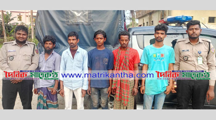 রাজবাড়ীতে মোবাইল কোর্টে ৫জন গাঁজাখোরের বিভিন্ন মেয়াদী সাজা